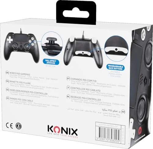 Mando Konix PS5 Wired Gamed - vue 7