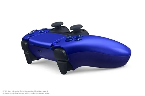 Mando Sony DualSense Cobalt Blue PS5 PC - vue 3