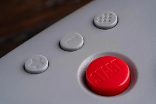 Manette 8BitDo 64 Gris Classique - vue 8