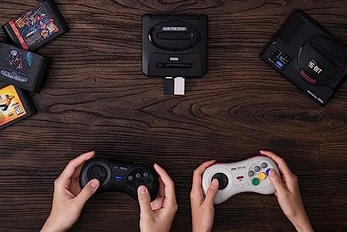 Manette 8BitDo M30 2.4G Sans Fil Blanc Nintendo Switch - vue 6