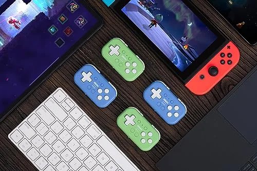 Manette 8BitDo Micro Sans Fil Vert - vue 9