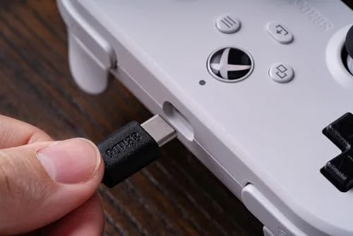 Manette 8BitDo Pro 2 Filaire Xbox USB Type-C Blanc - vue 8