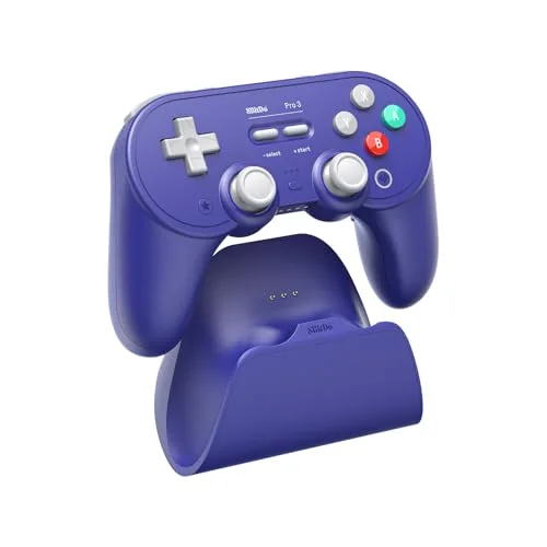 Manette 8BitDo Pro 3 Bluetooth Violet - vue 2