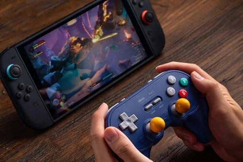 Manette 8BitDo Pro 3 Bluetooth Violet - vue 7