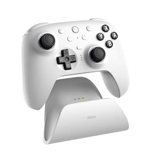 Manette 8BitDo Ultimate 2 Bluetooth blanche Switch 2 PC - vue 2