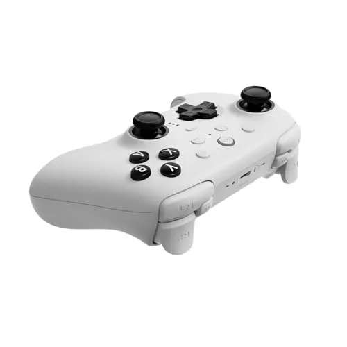 Manette 8BitDo Ultimate 2 Bluetooth blanche Switch 2 PC - vue 3