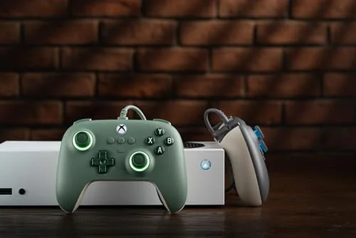 Manette 8BitDo Ultimate C Filaire Xbox Dark Green LED - vue 5