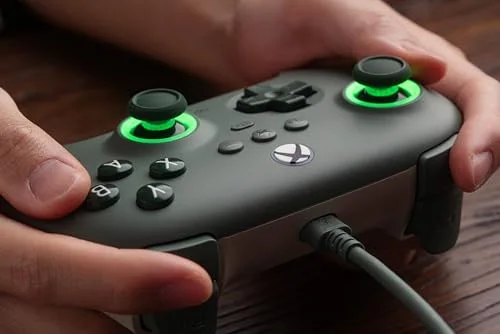 Manette 8BitDo Ultimate C Filaire Xbox Dark Green LED - vue 7