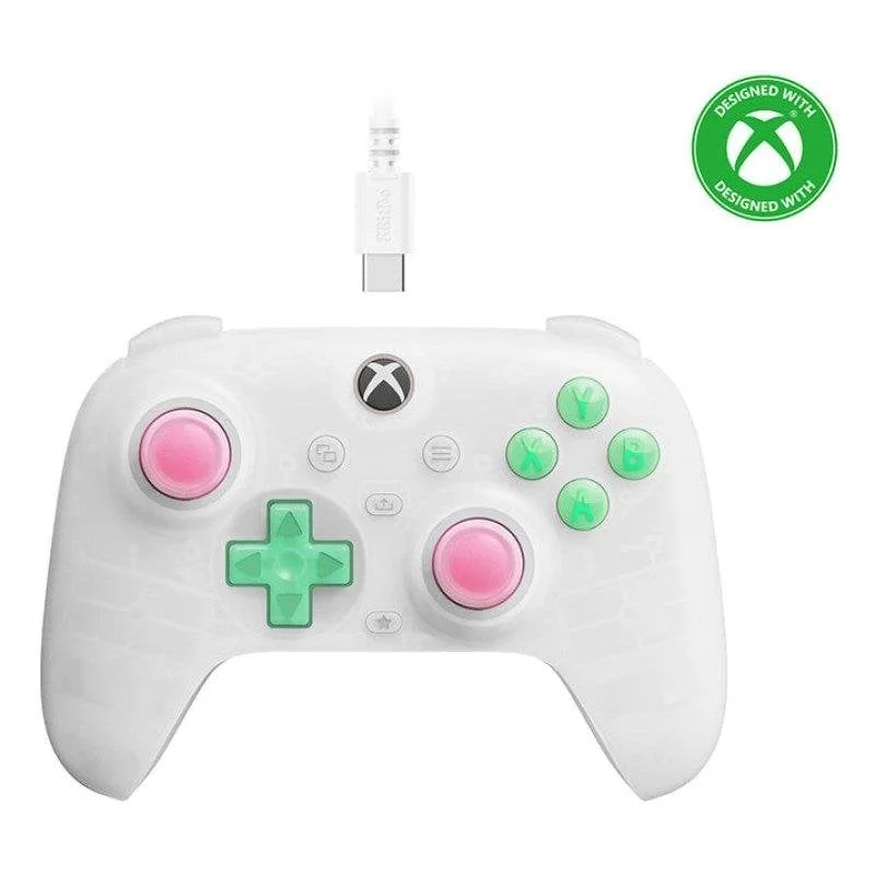 Manette 8BitDo Ultimate Mini Wired Xbox Pad Clear White