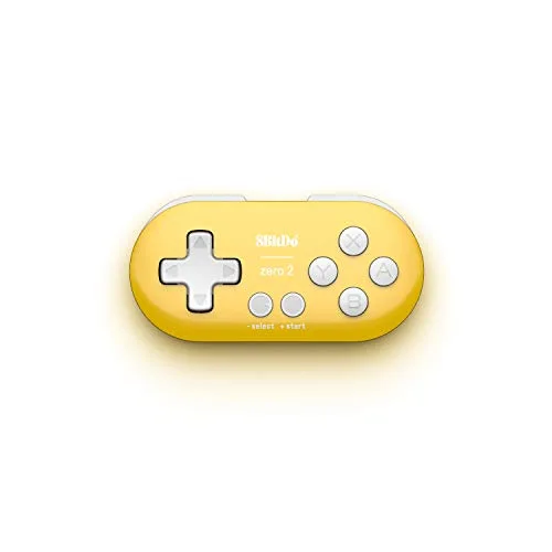 Manette 8BitDo Zero 2 Jaune Switch/PC/macOS/Android - vue 2