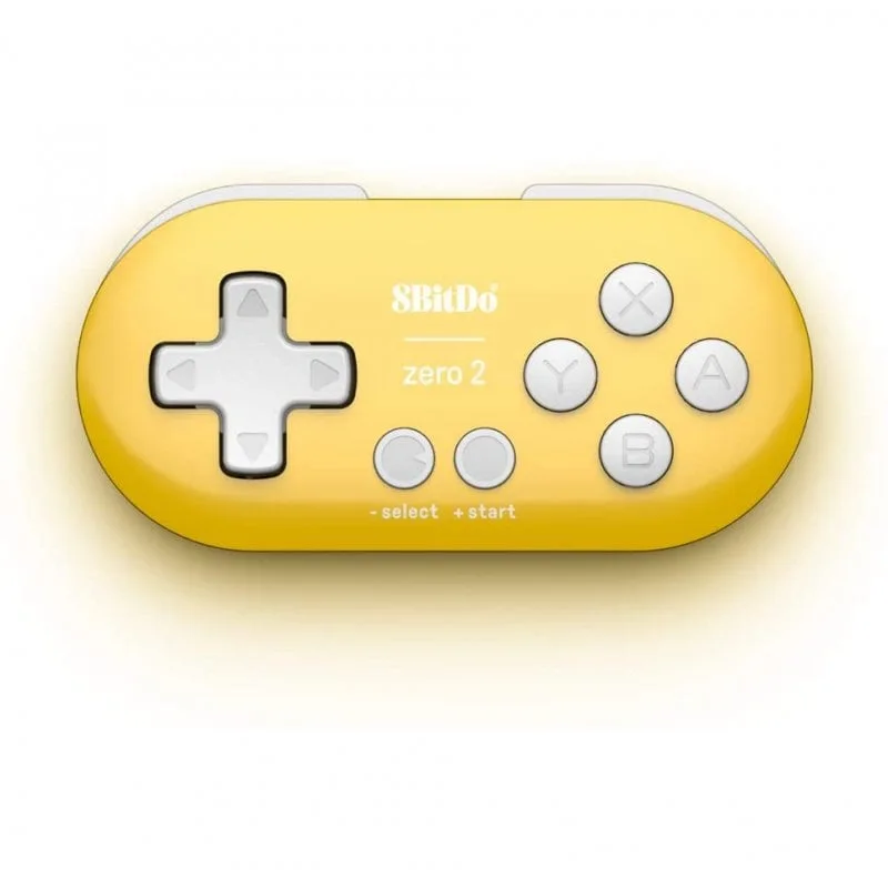 Manette 8BitDo Zero 2 Jaune Switch/PC/macOS/Android