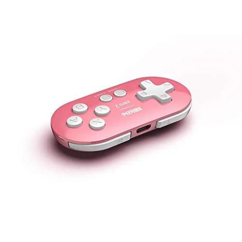 Manette 8BitDo Zero 2 Rose - vue 3