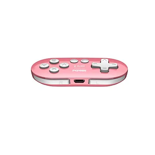 Manette 8BitDo Zero 2 Rose - vue 4