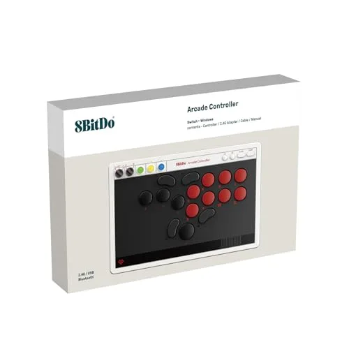 Manette Arcade 8BitDo NSW PC - vue 5
