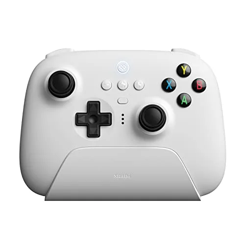 8BitDo Ultimate 2.4G Blanc avec Dock