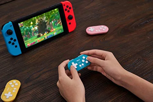 Manette de jeu - 8Bitdo - Zero 2 - Bluetooth - Turquoise - Compatible multi-plateformes - vue 2