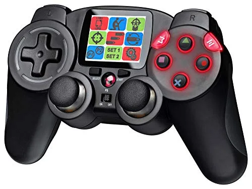 Manette de jeu - BIGBEN - PS3 - Sans fil - Noir - Avec motifs - vue 3