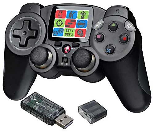 Manette de jeu - BIGBEN - PS3 - Sans fil - Noir - Avec motifs - vue 5