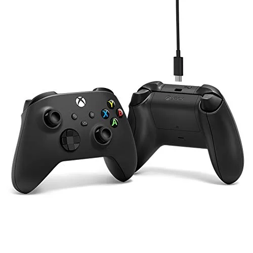 Manette de jeu + câble USB-C - Xbox - Sans fil - Noir - vue 3