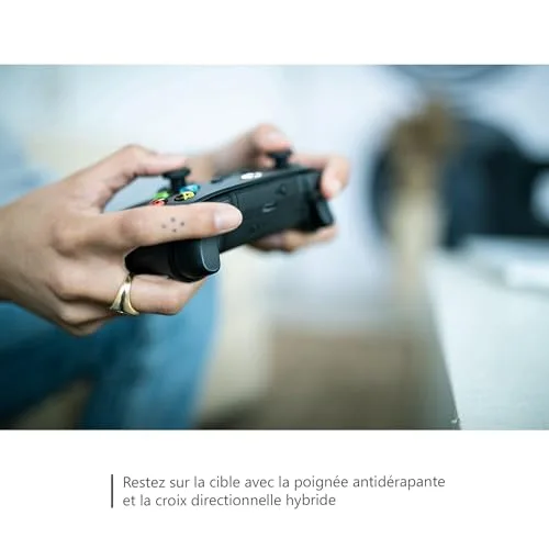 Manette de jeu + câble USB-C - Xbox - Sans fil - Noir - vue 5