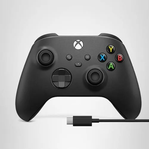 Manette de jeu + câble USB-C - Xbox - Sans fil - Noir - vue 9