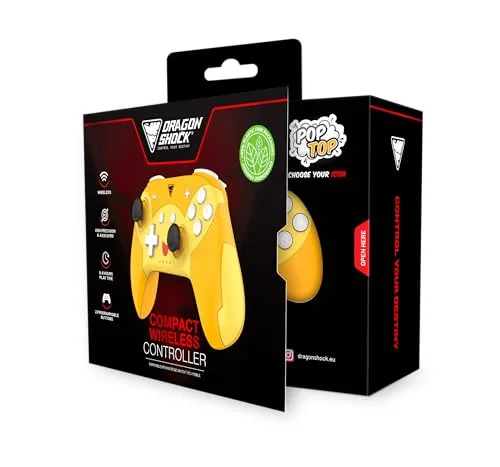 Manette de jeu - DRAGONSHOCK - POPTOP COMPACT BT - Bluetooth - Programmable - Gyroscopique 6 axes - vue 5