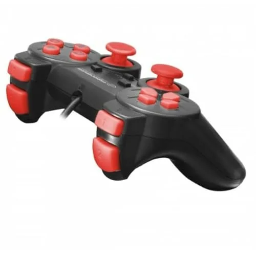 Manette de jeu - Esperanza - EGG106R - Filaire - Vibration - Rouge - vue 2
