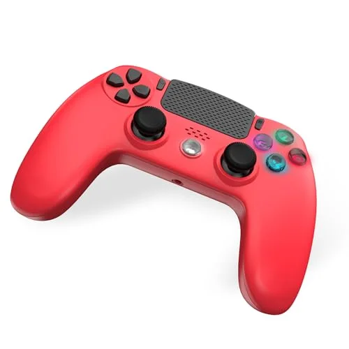 Manette de jeu - FREAKS AND GEEKS - Freaks and Geeks - Sans fil - Bluetooth - Rouge - vue 2