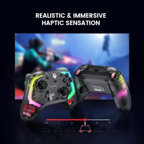 Manette de jeu - GameSir - Kaleid - Noir - USB Type-C - Vibration - vue 5