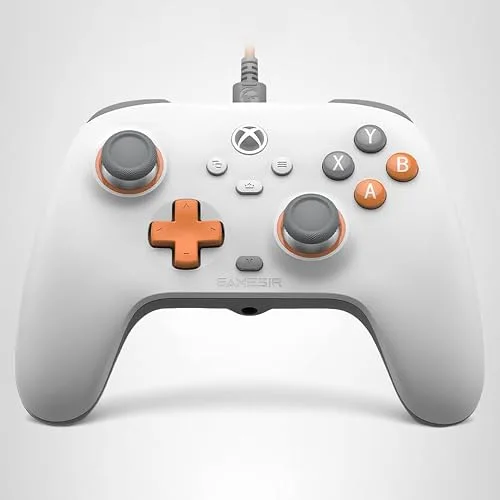 Manette de jeu - GAMESIR - T7 White - Compatible Xbox et PC - Filaire - Vibration intégrée - vue 8