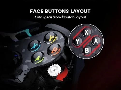 Manette de jeu - GAMESIR - Tarantula Pro Bundle - Compatible PC/Nintendo Switch - Sans fil - USB-C - vue 5