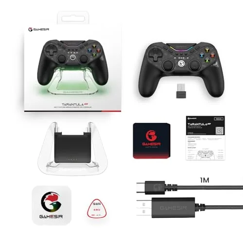 Manette de jeu - GAMESIR - Tarantula Pro Bundle - Compatible PC/Nintendo Switch - Sans fil - USB-C - vue 7