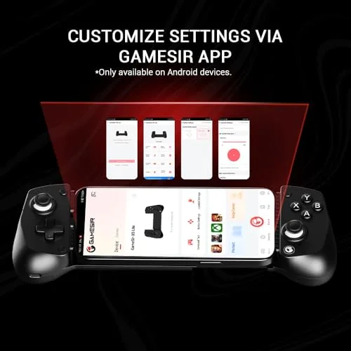 Manette de jeu - GAMESIR - X5 Lite - USB-C - Hall Effect - Ergonomique légère - vue 8