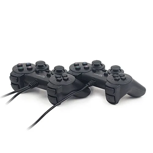 Manette de jeu - GEMBIRD - JPD-UDV2-01 - USB - Vibration - Noir - vue 2