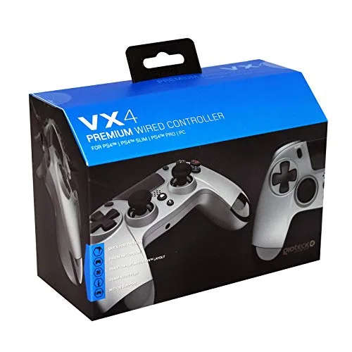 Manette de jeu - GIOTECK - VX4 - Filaire - Design ergonomique - Port Jack 35mm - vue 2