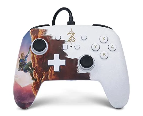 PowerA Enhanced Wired Controller Hero's Ascent Nintendo Switch Filaire 3m