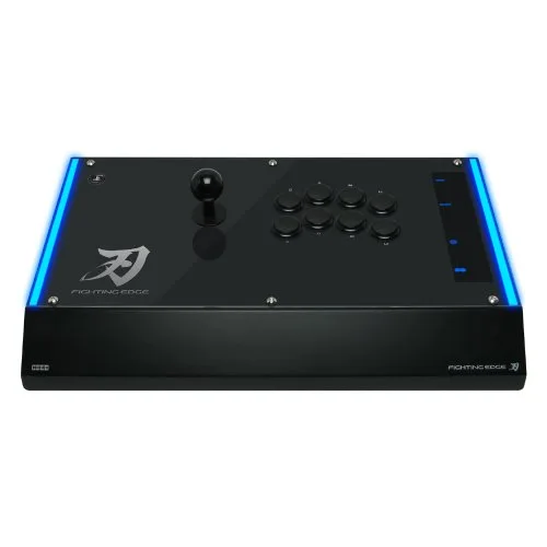 Manette de Jeu - HORI - Fighting Edge Arcade Stick PS3 - Joystick Hayabusa - Boutons Kuro - Ecran Tactile - vue 2