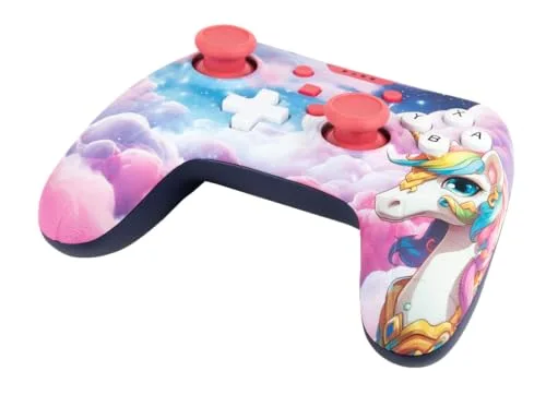 Manette de jeu - KONIX - Be dreamy - Filaire - Licorne - Compatible Nintendo Switch et PC - vue 2