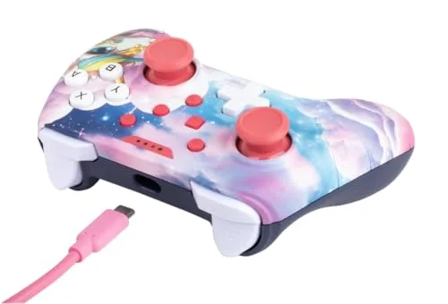 Manette de jeu - KONIX - Be dreamy - Filaire - Licorne - Compatible Nintendo Switch et PC - vue 3