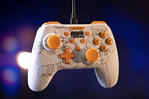 Manette de Jeu - KONIX - Naruto - Blanc - vue 6