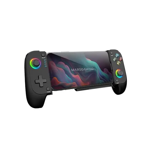 Mars Gaming MGPX manette Bluetooth 5.0 RGB Neon double vibration