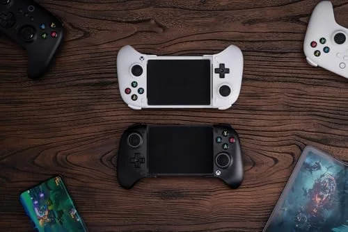 Manette de Jeu Mobile - 8BITDO - Ultimate - Bluetooth - Joysticks Hall Effect - Compatible iPhone/Android/Xbox - vue 8