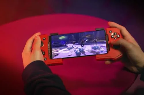 Manette de jeu mobile - TURTLE BEACH - Atom - Bluetooth - Rouge - Autonomie 20h - vue 9