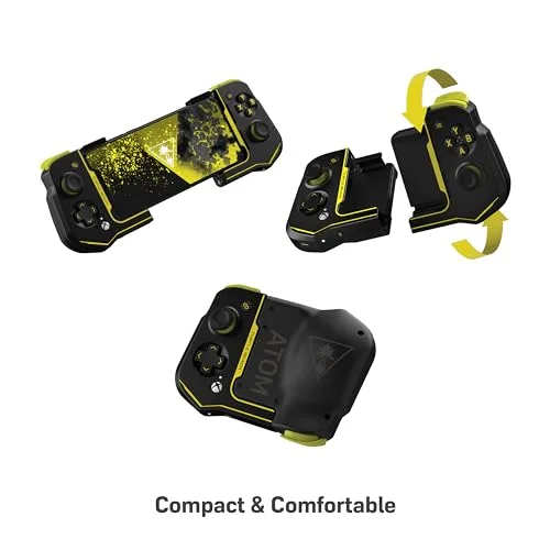 Manette de jeu mobiles Android - Turtle Beach Atom D4X - Bluetooth - Noir/Jaune - vue 3
