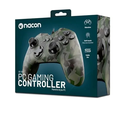 Nacon GC-100XF Forest Camo Manette Filaire PC