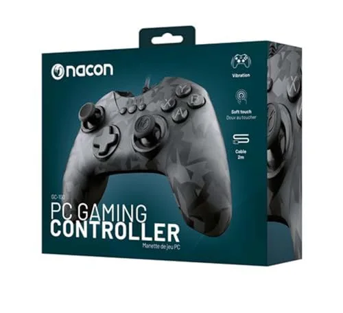 NACON GC-100 Urban Camo Manette PC Filaire Vibration