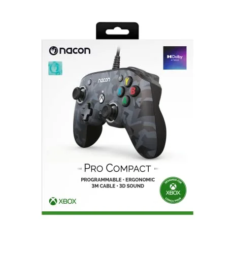 Manette de jeu - NACON - Pro Compact Controller - Camo Urban - Sans fil - Personnalisable - vue 3