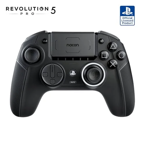 Nacon Revolution 5 Pro Triple Black Sans fil PS5/PS4/PC