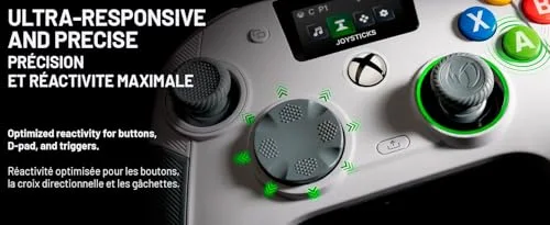 Manette de jeu - NACON - REVOLUTION X UNLIMITED - Sans fil - Écran LCD intégré - Anti-drift Hall Effect - vue 4