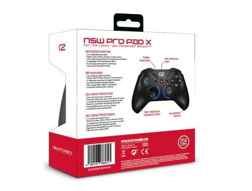 Manette de jeu - NINTENDO - R2GNSWPROPADX - Sans fil - Gris - Vibration - vue 6